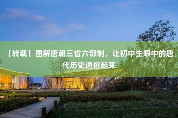 【转载】图解唐朝三省六部制，让初中生眼中的唐代历史通俗起来